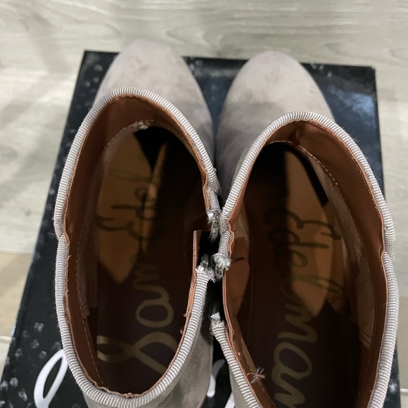 Sam Edelman Suede Ankle Boots - Picture 5 of 5